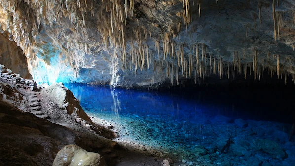Bonito Natureza Lago Azul