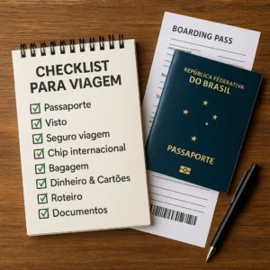 Checklist Para Viagem Internacional Sem Estresse: Como se Preparar Sem Sufoco!