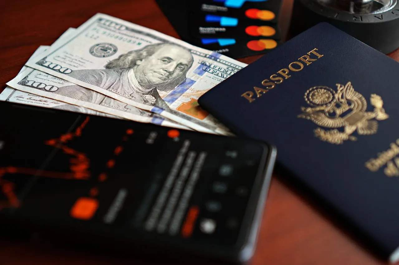 Preparativos para viagem ao exterior