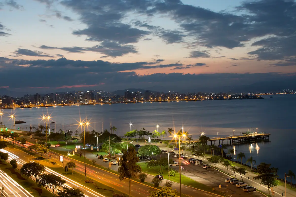 Florianópolis em Santa Catarina - Orla