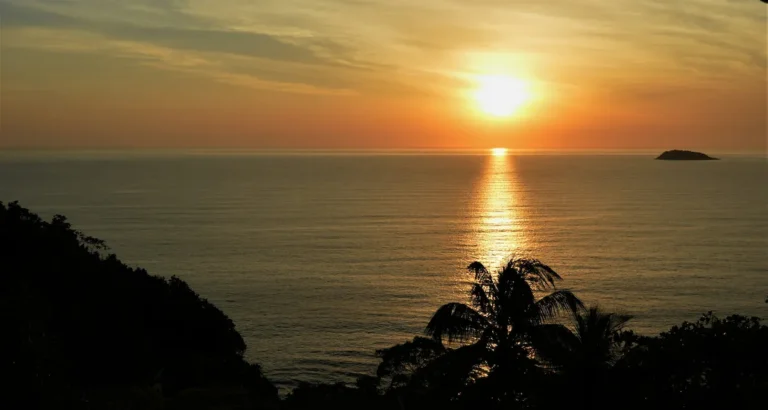 Ubatuba SP - Por do sol litoral paulista