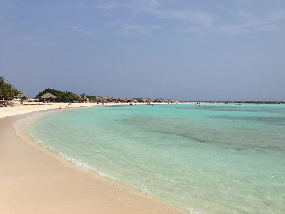 Melhores praias de Aruba - Baby Beach