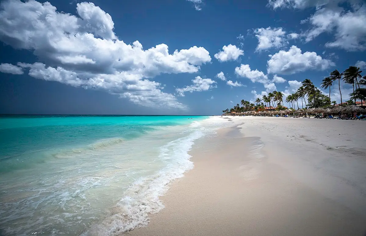 Melhores praias de Aruba - Druif Beach