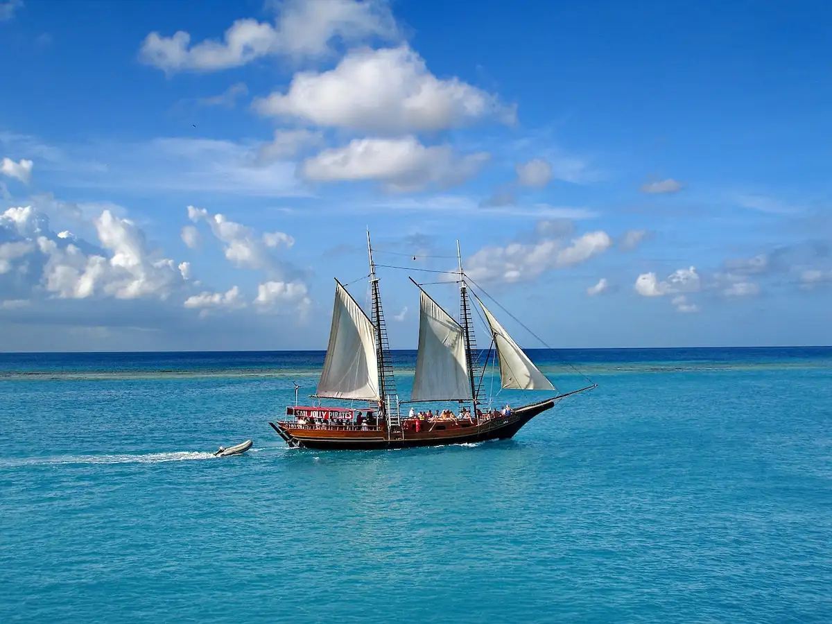 O que fazer em Aruba - Passeio de Barco