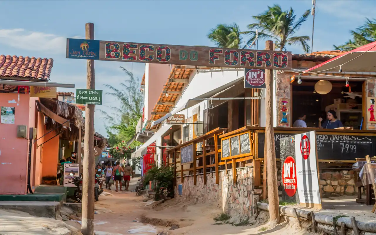 Beco do Forró em Jeri