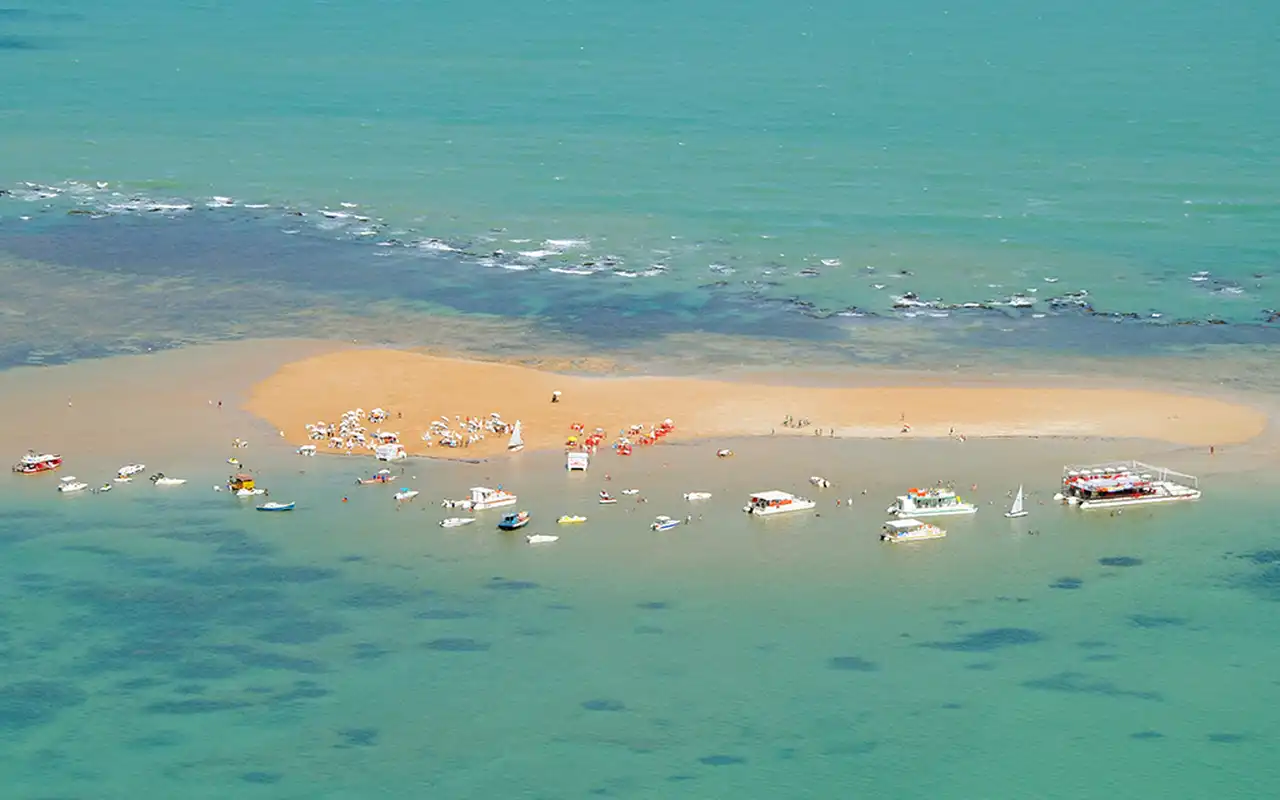 Ilha de Areia Vermelha em Cabedelo PB