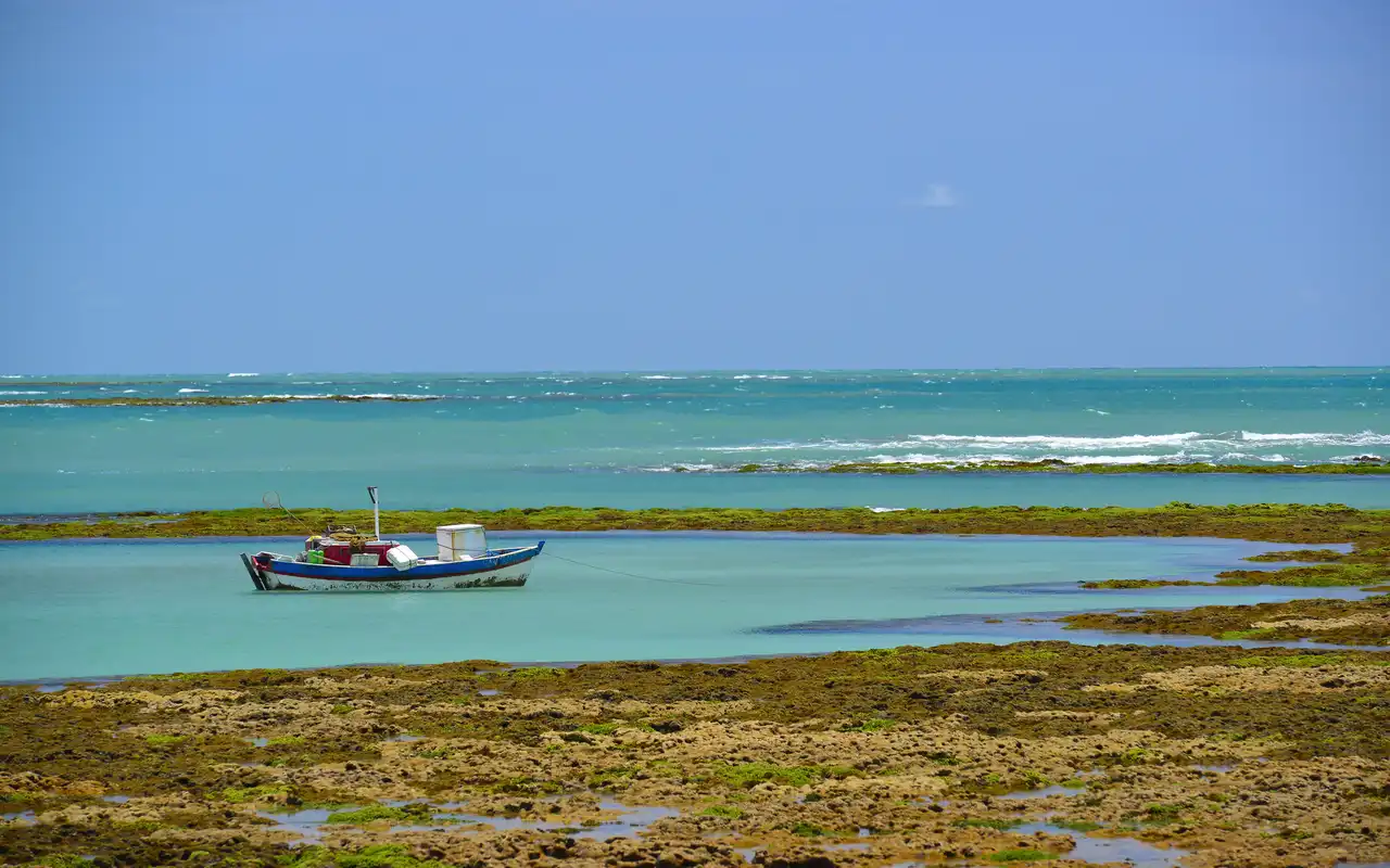 Piscinas naturais Seixas em João Pessoa Paraíba 