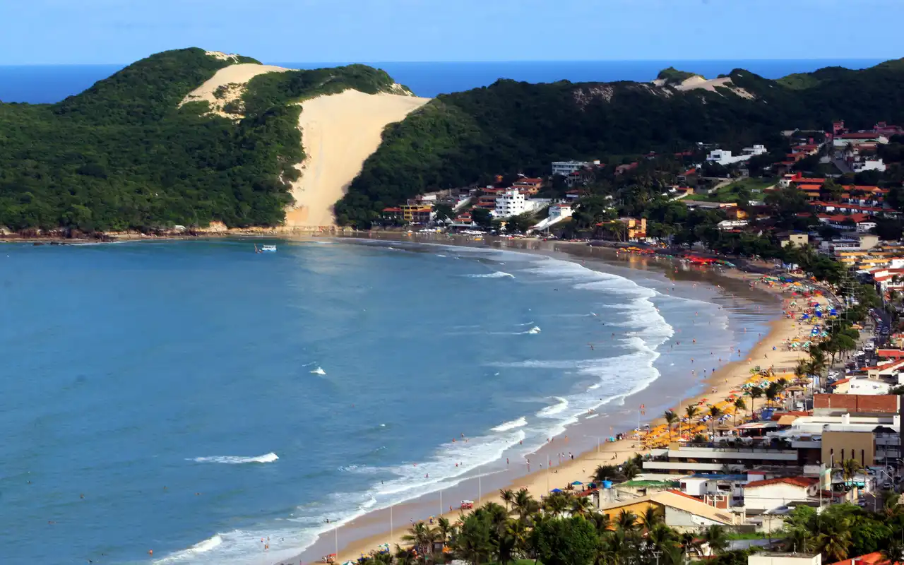 O famoso morro do Careca em Natal RN