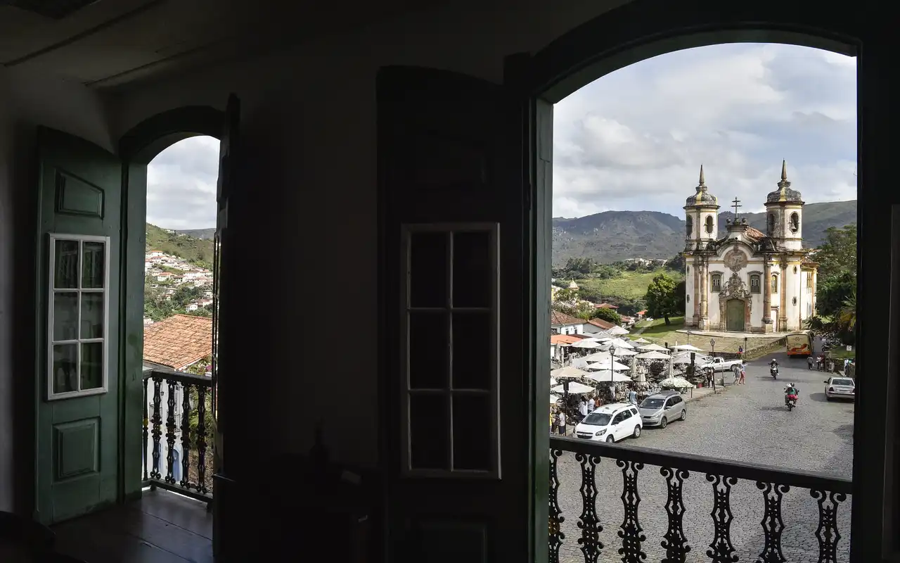 Vista da Igreja São Francisco de Assis