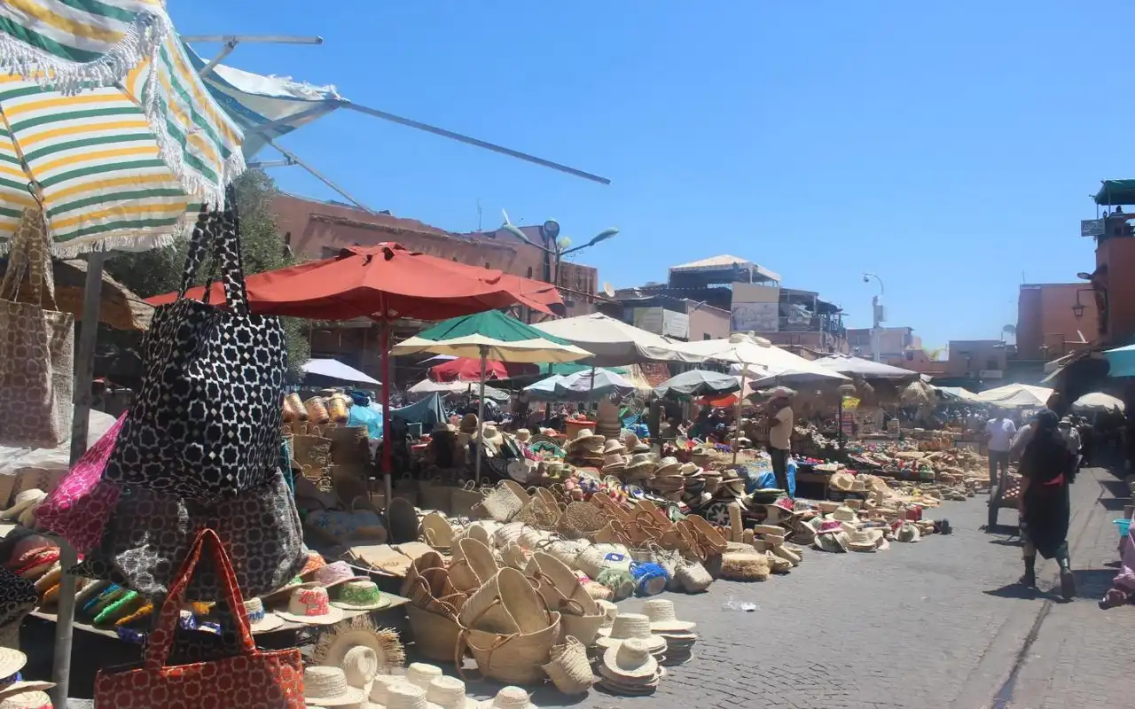 Mercados em Marrakech