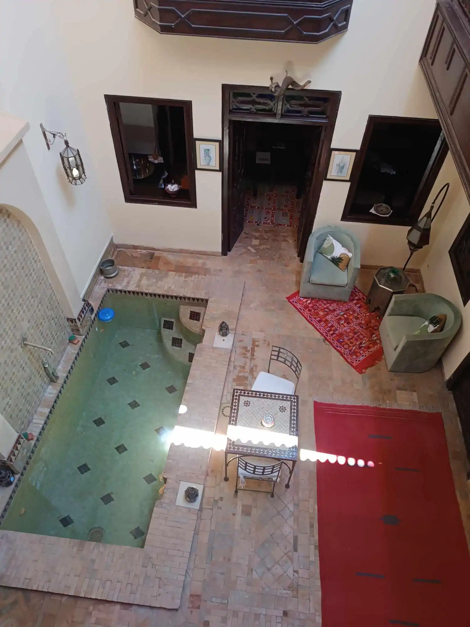 Um Riad Tradicional em Marrakech