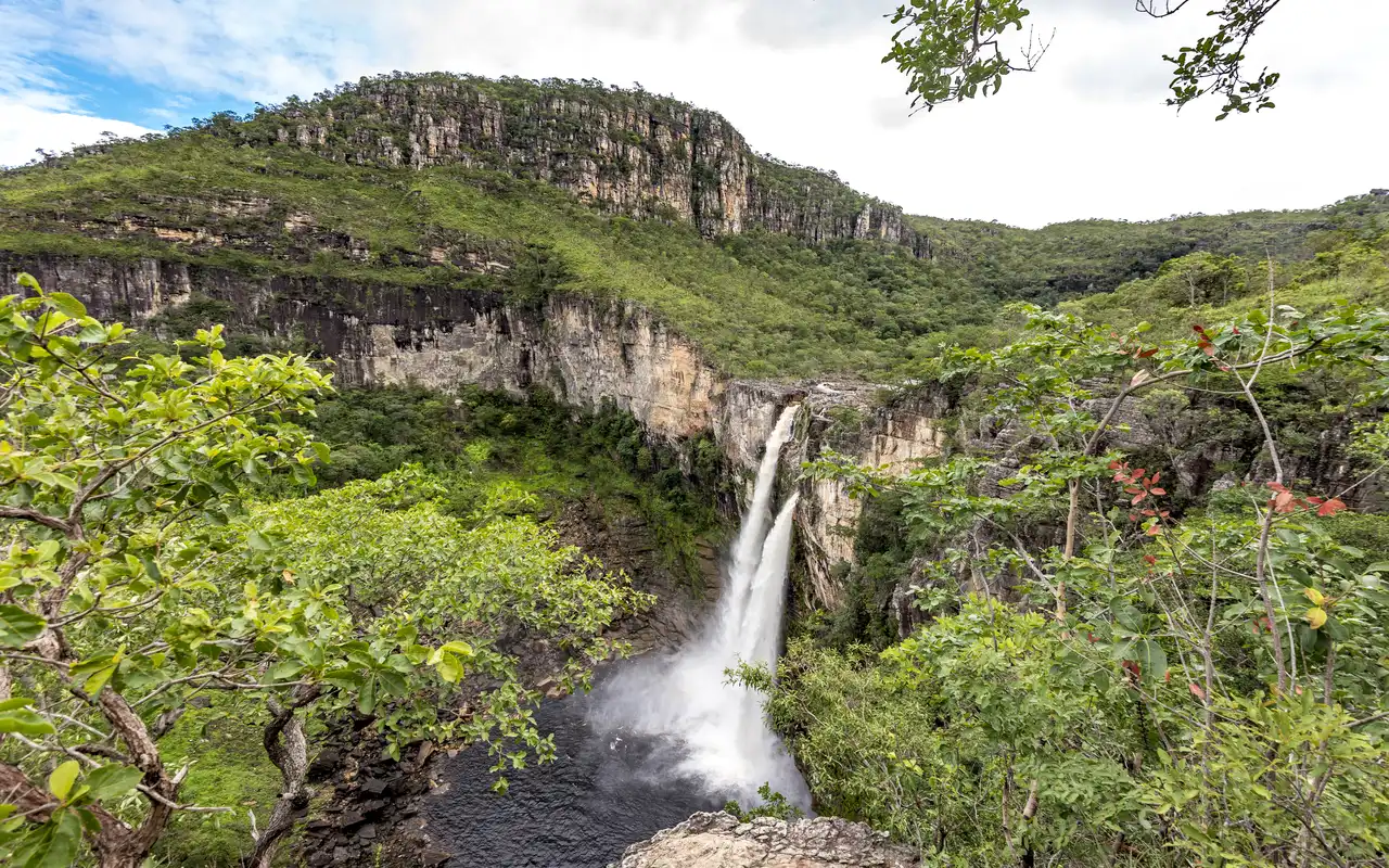 Linda vista da Chapada dos Veadeiros