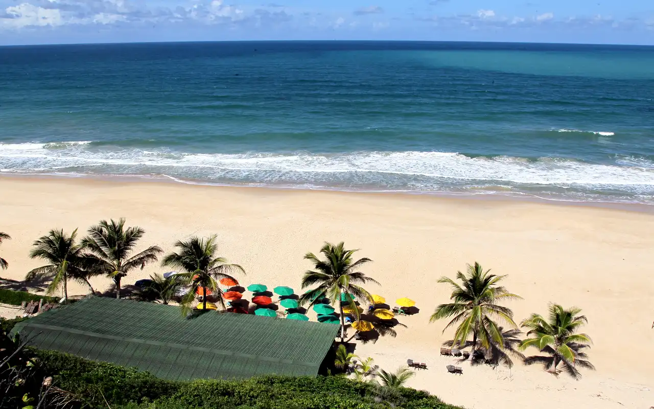 Linda vista do mar na Praia do Amor, Pipa RN